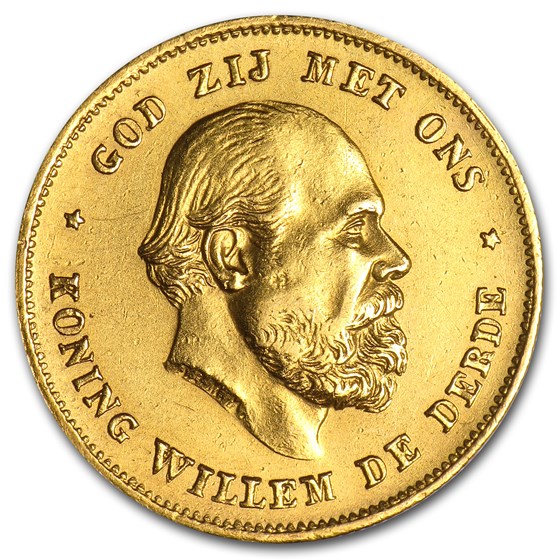 Buy Netherlands Gold 10 Gulden Jewelry Grade (Random) Coin